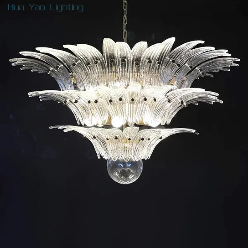 Cottage Handmade Glass Petal Pendant Lights LED Home Deco Vintage Crystal Hanging Lighting Fixture Living Room High Ceiling Lamp
Cottage Handmade Glass Petal Pendant Lights LED Home Deco Vintage Crystal Hanging Lighting Fixture Living Room High Ceiling Lamp