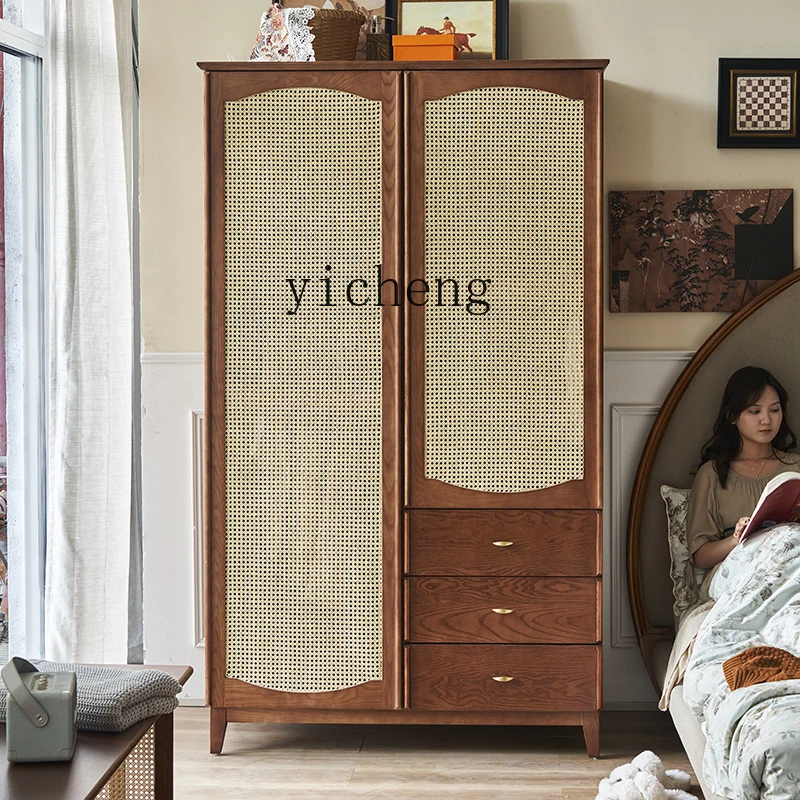 XL retro rattan wardrobe home bedroom storage locker wardrobe modern small apartment
XL retro rattan wardrobe home bedroom storage locker wardrobe modern small apartment