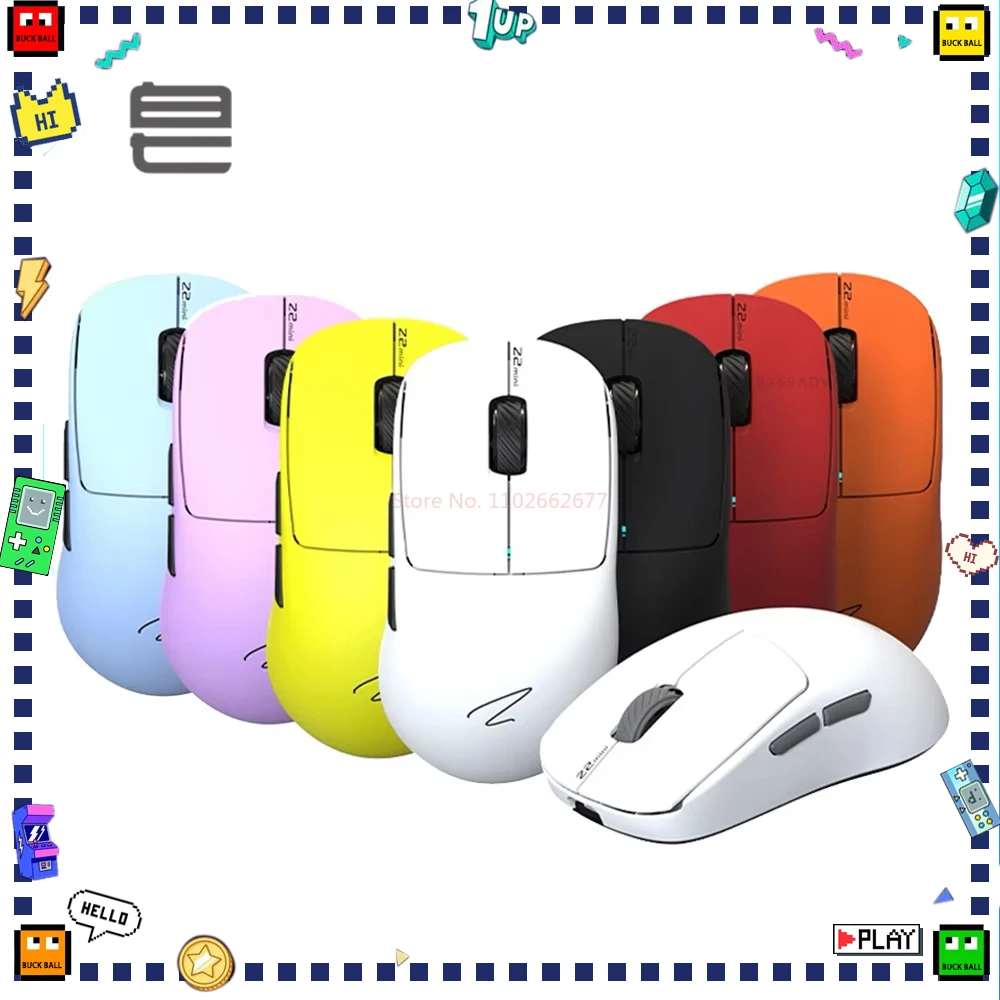 Zaopin Z2 Mini Mouse Tri Mode Bluetooth Wireless Mouse PAW3395 4K Polling Rate Lightweight Gaming Mice Custom PC Accessories
Zaopin Z2 Mini Mouse Tri Mode Bluetooth Wireless Mouse PAW3395 4K Polling Rate Lightweight Gaming Mice Custom PC Accessories