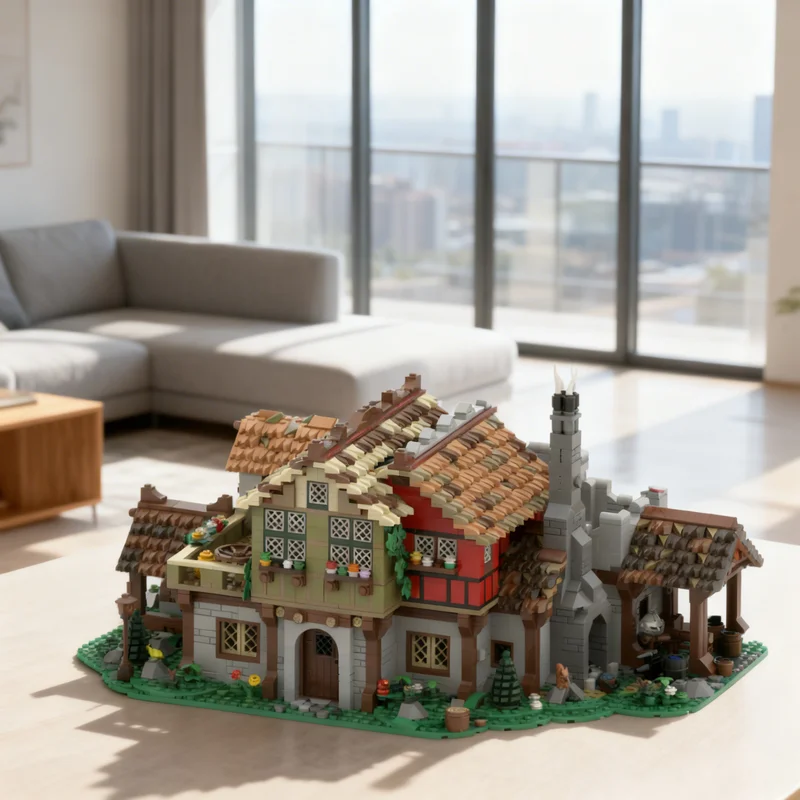2956pcs MOC Bree Forge Icons Model Building Blocks Creative DIY Gift Display Decor Assemble Premium Adult Kids Desk Home Toy
2956pcs MOC Bree Forge Icons Model Building Blocks Creative DIY Gift Display Decor Assemble Premium Adult Kids Desk Home Toy