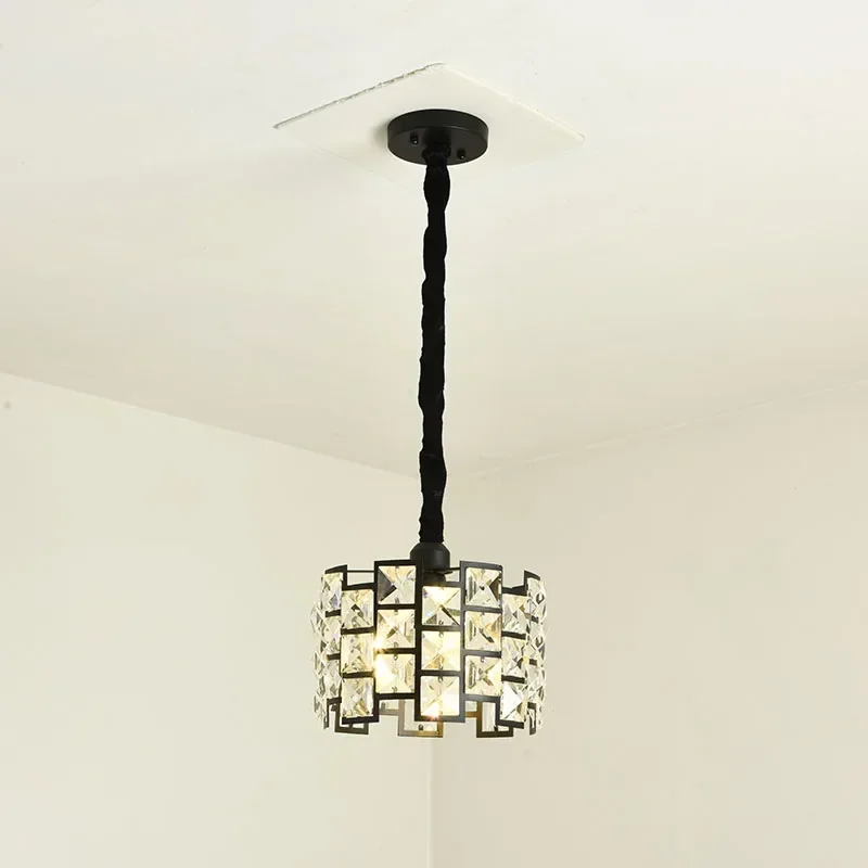 Modern Black Glod Small Round Crystal Chandelier Pendant Lights Square For Dining Room Bedroom Study Led Home Indoor Fixtures
Modern Black Glod Small Round Crystal Chandelier Pendant Lights Square For Dining Room Bedroom Study Led Home Indoor Fixtures