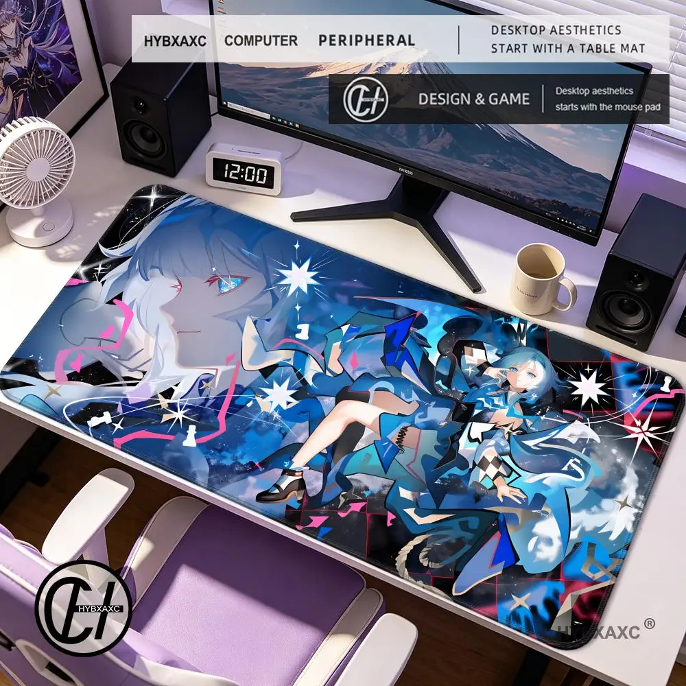 HYBXAXC Virtual Singer H-Hoshimachi Suisei MousePad Non-slip Rubber Gamer Balance Computer Mat Decoracion Deskmat Laptop
HYBXAXC Virtual Singer H-Hoshimachi Suisei MousePad Non-slip Rubber Gamer Balance Computer Mat Decoracion Deskmat Laptop