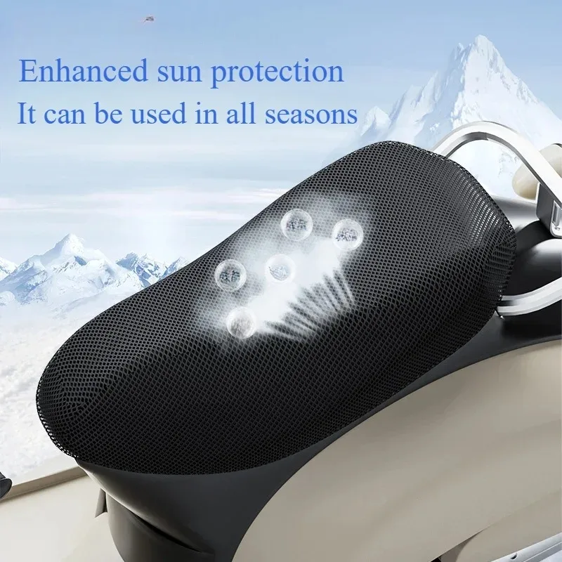 1pc Breathable Summer Cool 3D Mesh Motorcycle Moped Motorbike Scooter Seat Covers Cushion Anti-Slip Cover Grid Protection Pad
1pc Breathable Summer Cool 3D Mesh Motorcycle Moped Motorbike Scooter Seat Covers Cushion Anti-Slip Cover Grid Protection Pad