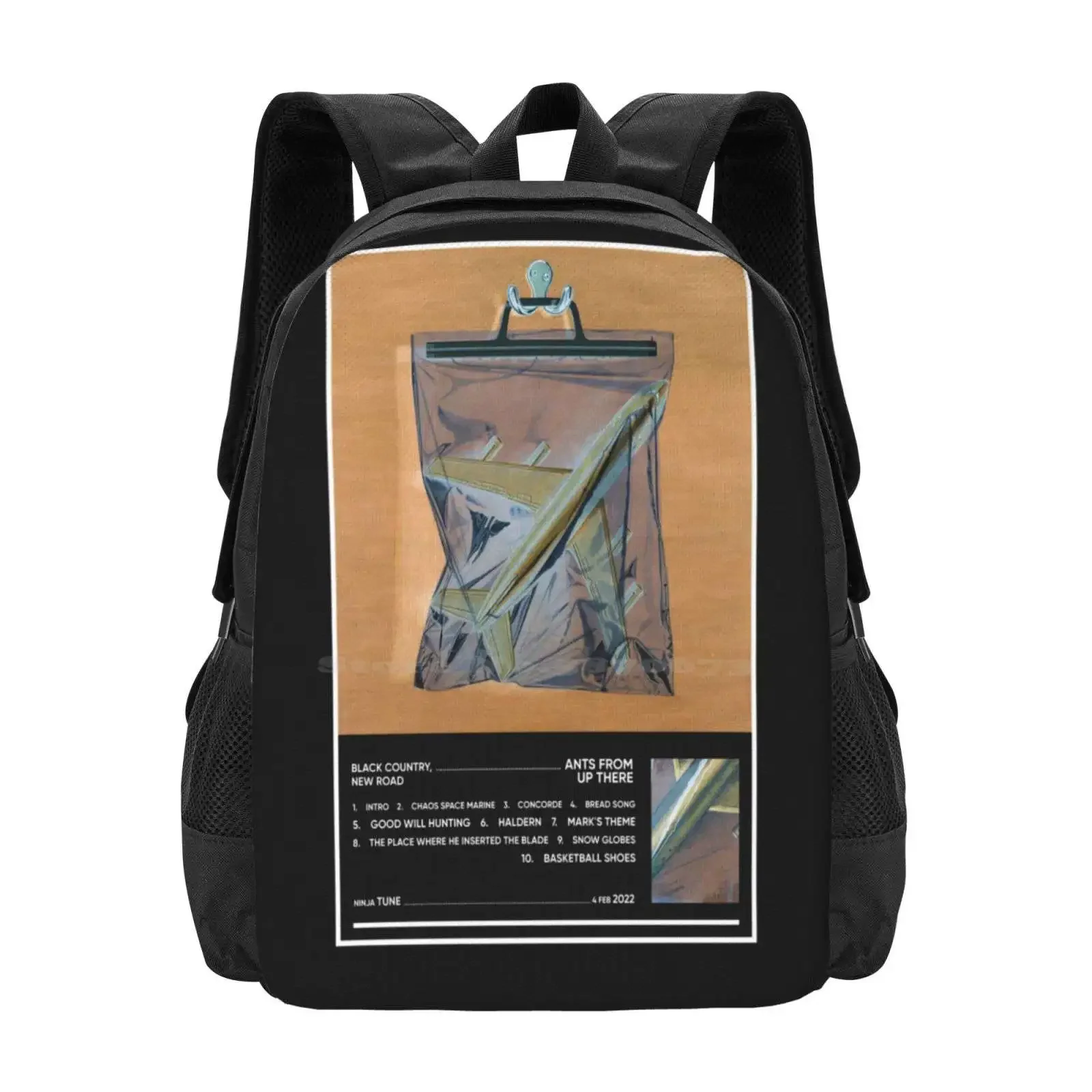 Ants From Up There Aesthetic Tracklist (Inverted) Hot Sale Schoolbag Backpack Fashion Bags Black Country New Road Ants From Up
Ants From Up There Aesthetic Tracklist (Inverted) Hot Sale Schoolbag Backpack Fashion Bags Black Country New Road Ants From Up