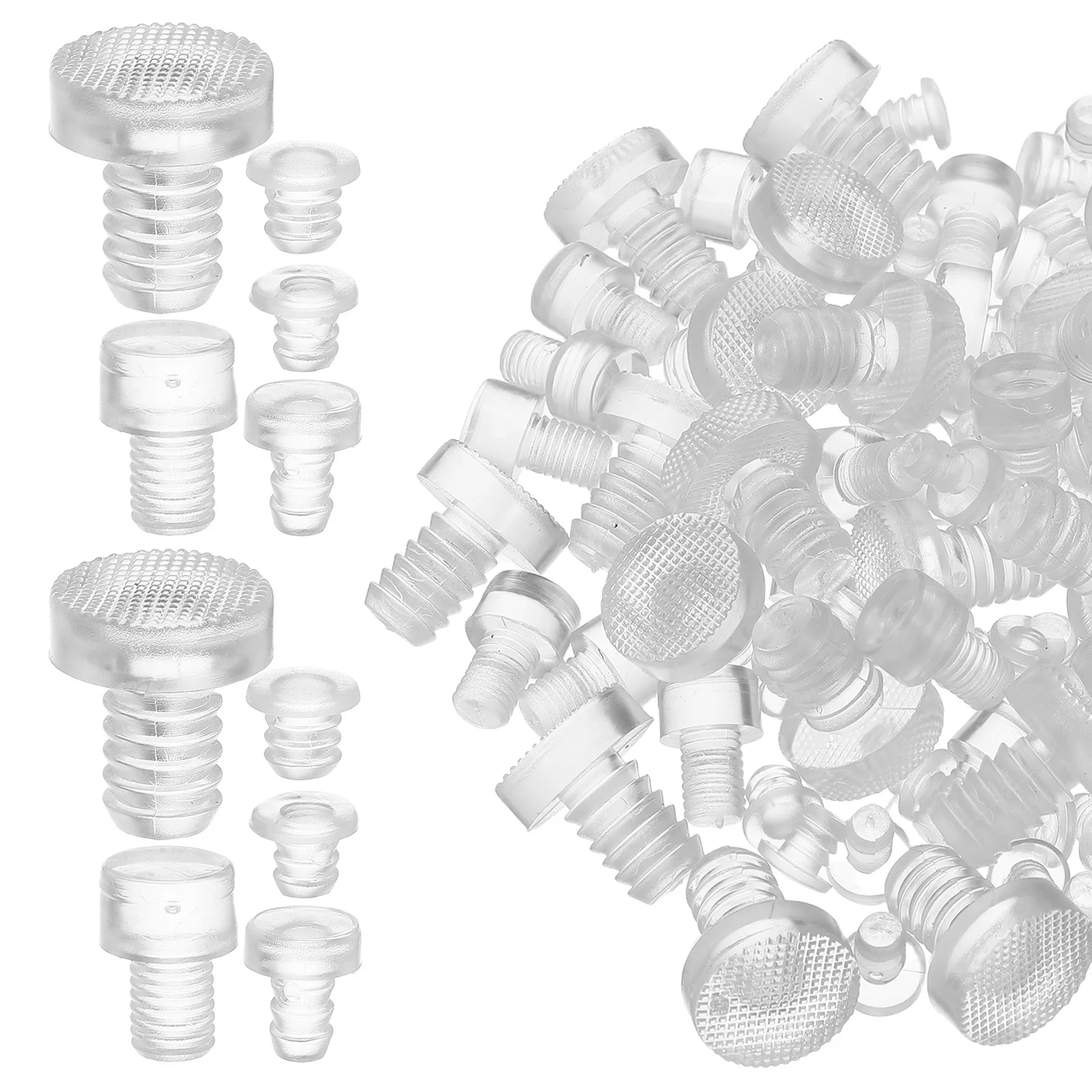 100Pcs Furniture Bumper Protector Clear Cabinet Door Bumpers Noise Reducing Buffer Pads for Cupboard Drawer Anti Collision
100Pcs Furniture Bumper Protector Clear Cabinet Door Bumpers Noise Reducing Buffer Pads for Cupboard Drawer Anti Collision