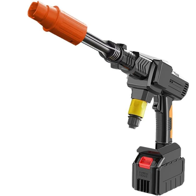 Brushless lithium battery car washing machine portable high pressure water gun, car wash water gun household high power
Brushless lithium battery car washing machine portable high pressure water gun, car wash water gun household high power
