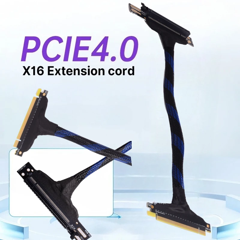 Удлинительный кабель видеокарты сервера PCI-E 4.0 X16 GEN4.0 для изгиба сервера AI Мягкий посеребренный провод Кабель-адаптер графического процессора 32 ГБ\S
Удлинительный кабель видеокарты сервера PCI-E 4.0 X16 GEN4.0 для изгиба сервера AI Мягкий посеребренный провод Кабель-адаптер графического процессора 32 ГБ\S