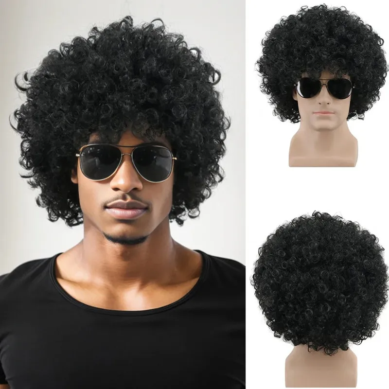 Unisex Big Curly Afro Wig - 3 Colors, Hip Hop Disco 70s 80s Retro Costume Wig Cosplay Party Costume Wig for Men Women
Unisex Big Curly Afro Wig - 3 Colors, Hip Hop Disco 70s 80s Retro Costume Wig Cosplay Party Costume Wig for Men Women