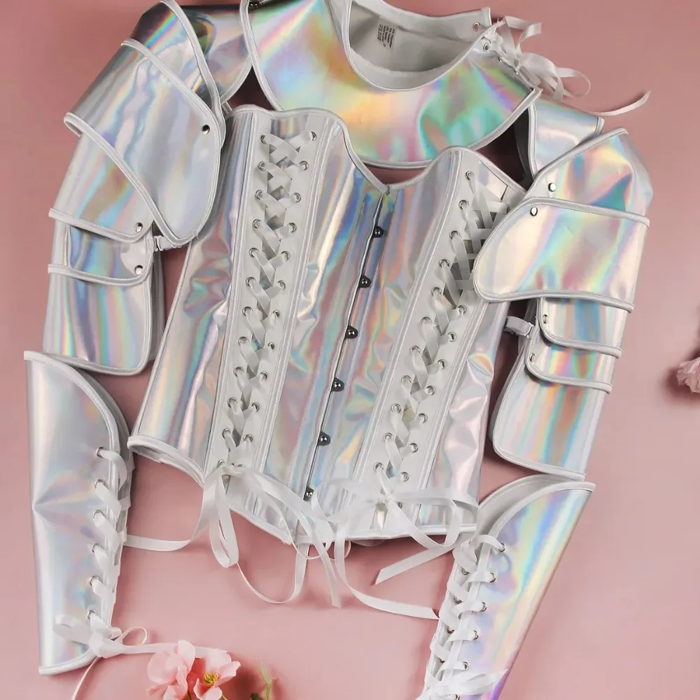 Women Corset Bustiers Medieval Renaissance Gothic Bodices Sliver Tight Tops Stage Costume Shoulder Vest Sleeves 4 Pieces
Women Corset Bustiers Medieval Renaissance Gothic Bodices Sliver Tight Tops Stage Costume Shoulder Vest Sleeves 4 Pieces