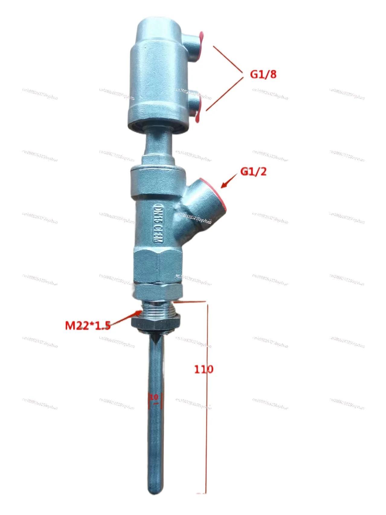 Linear filling machine accessories4points anti-drip discharge nozzle pneumatic liquid fillingvalve pipe diameter20 pipe length66
Linear filling machine accessories4points anti-drip discharge nozzle pneumatic liquid fillingvalve pipe diameter20 pipe length66