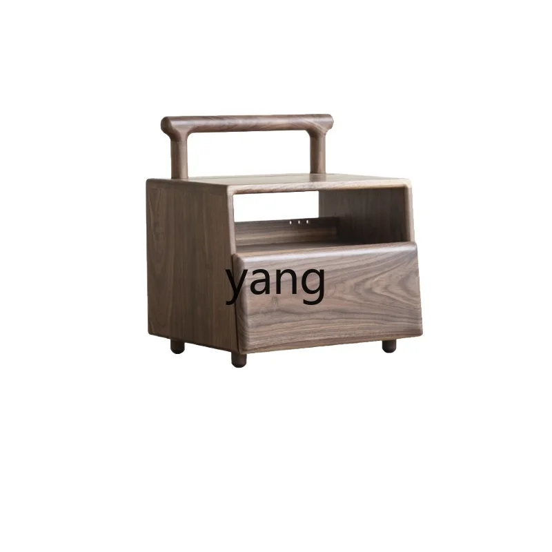 LT Gia Cabinet Black Walnut Bedside Table Solid Wood Bedroom Small Bedside Table
LT Gia Cabinet Black Walnut Bedside Table Solid Wood Bedroom Small Bedside Table