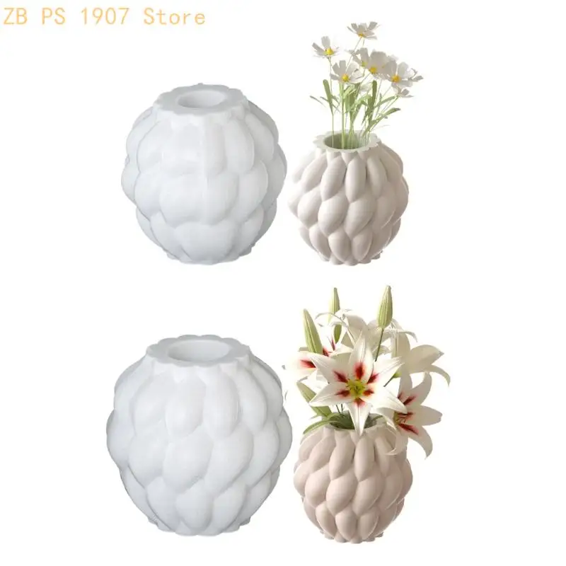 Flexible Silicone Molds Rotating Raindrop Reusable Vase Crafting Moulds Suitable for Epoxy Concrete Artworks 55KA
Flexible Silicone Molds Rotating Raindrop Reusable Vase Crafting Moulds Suitable for Epoxy Concrete Artworks 55KA