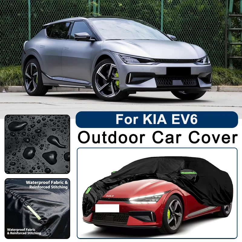 Outdoor Car Cover Waterproof Dustproof UV Sun Protection, Full Car Protector Exterior Accessories For KIA EV6 CV
Outdoor Car Cover Waterproof Dustproof UV Sun Protection, Full Car Protector Exterior Accessories For KIA EV6 CV
