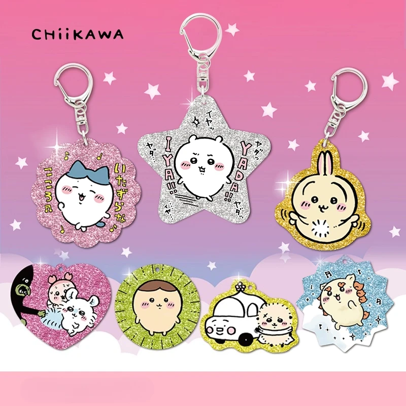 MINISO & Chiikawa 6cm Glitter Acrylic Keychain Blind Box Pendant Accessories Cute Mini Hachiware Usagi Girl Keychain Gift
MINISO & Chiikawa 6cm Glitter Acrylic Keychain Blind Box Pendant Accessories Cute Mini Hachiware Usagi Girl Keychain Gift