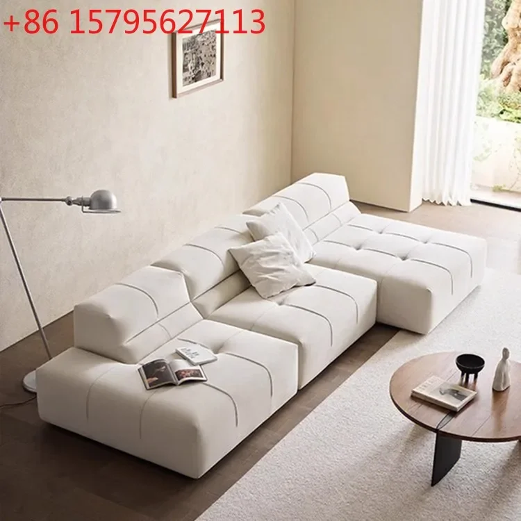 Modern Italian Cream Modular Sofa Nordic Wabi Sandy Simple Sofa
Modern Italian Cream Modular Sofa Nordic Wabi Sandy Simple Sofa