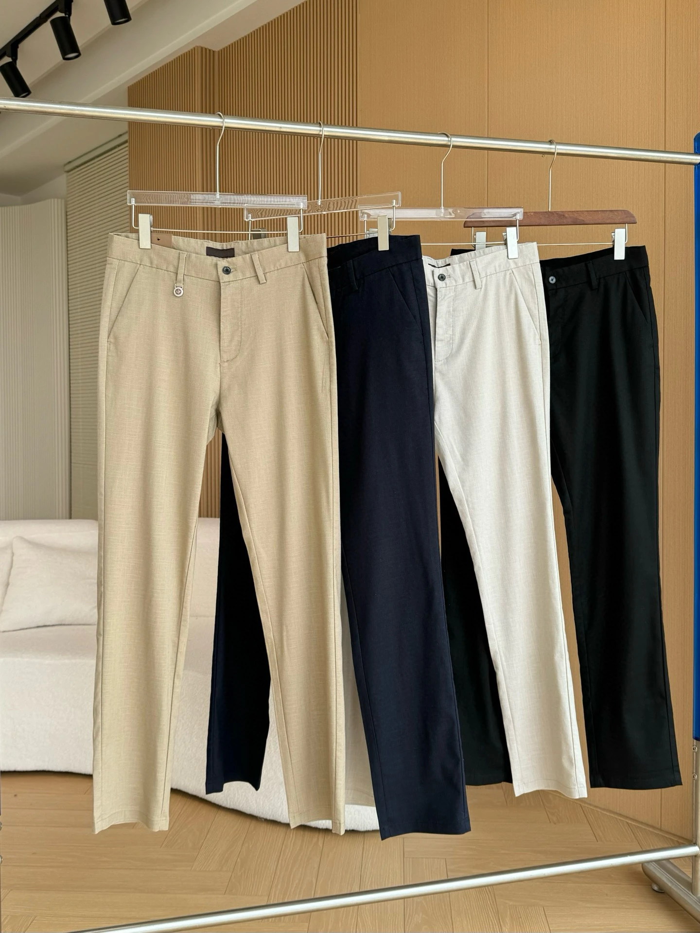 Busin Commute Cotton Linen Blend Straight Leg Men's Simple Casual West Pants mid Waist Classic Sle Early Autumn New Model
Busin Commute Cotton Linen Blend Straight Leg Men's Simple Casual West Pants mid Waist Classic Sle Early Autumn New Model