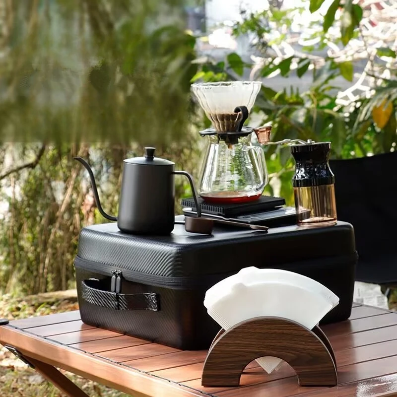 V60 hand brewing coffee utensils gift box eight-piece set, storage outdoor camping travel set, hand grinding filter cup hand
V60 hand brewing coffee utensils gift box eight-piece set, storage outdoor camping travel set, hand grinding filter cup hand