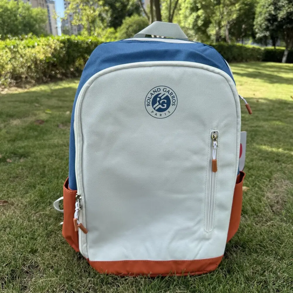Wilson 2024 Team Roland Garros Backpack French Open Multi functional Large Capacity Orange Blue Grey Double Shoulder Tennis Bag
Wilson 2024 Team Roland Garros Backpack French Open Multi functional Large Capacity Orange Blue Grey Double Shoulder Tennis Bag
