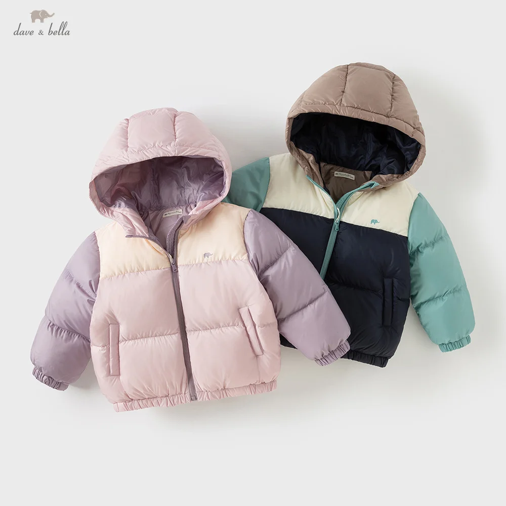 Dave Bella, детские зимние теплые пуховики с капюшоном, белый пуховик для девочек и мальчиков, повседневная лоскутная одежда DB4254006
Dave Bella, детские зимние теплые пуховики с капюшоном, белый пуховик для девочек и мальчиков, повседневная лоскутная одежда DB4254006