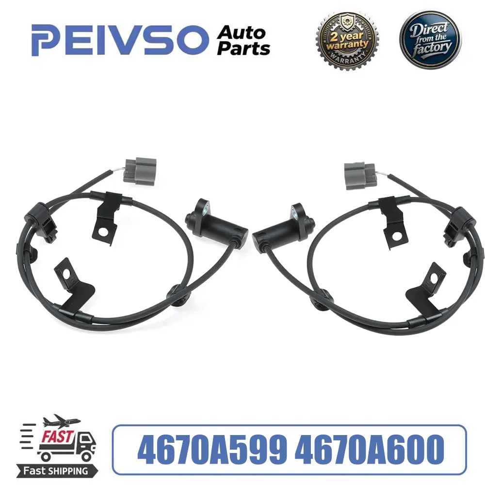 ABS Wheel Speed Sensor 4670A599 Rear LH/RH For Mitsubishi Pajero Montero Sport (KH) 2008-2015 2.5L 3.0L 4670A600
ABS Wheel Speed Sensor 4670A599 Rear LH/RH For Mitsubishi Pajero Montero Sport (KH) 2008-2015 2.5L 3.0L 4670A600