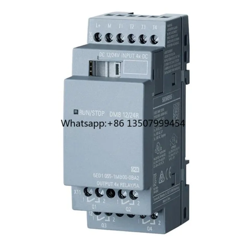 Original German 6ED1055-1MB00-0BA2 LOGO Digital Quantity PLC Expansion Logic Module Automation Brand New
Original German 6ED1055-1MB00-0BA2 LOGO Digital Quantity PLC Expansion Logic Module Automation Brand New