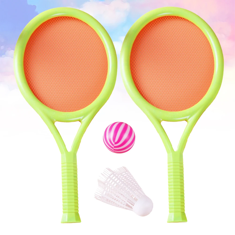 2 Set Childrens Plastic Tennis Racket Set Sports Toys for Children Kids (Random Color, 4pcs Tennis Rackets + 2pcs
2 Set Childrens Plastic Tennis Racket Set Sports Toys for Children Kids (Random Color, 4pcs Tennis Rackets + 2pcs