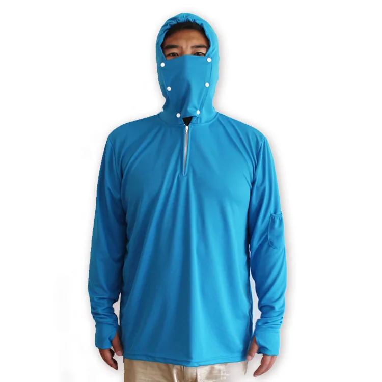 Fishing Clothes Sun Protection Shirt Anti-UV Breathable Men Quick Dry Hooded Fishing Shirt Outdoor Hiking T-shirt
Fishing Clothes Sun Protection Shirt Anti-UV Breathable Men Quick Dry Hooded Fishing Shirt Outdoor Hiking T-shirt