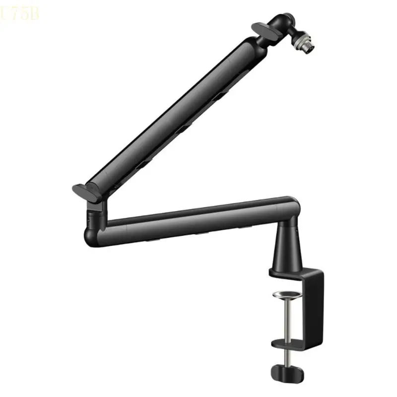 U75B Professional Metal Microphones Holder Arm Stand for Podcasting and Voice Over
U75B Professional Metal Microphones Holder Arm Stand for Podcasting and Voice Over