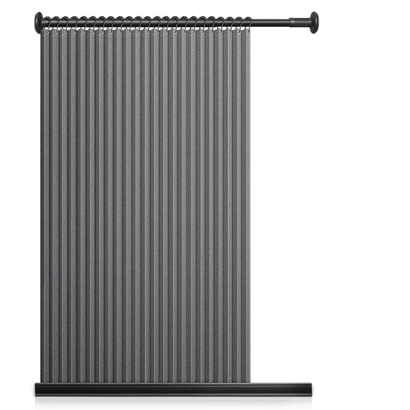 Toilet waterproof partition shower curtain folding invisible magnetic bathroom shower high-grade pull curtain dry and wet separa
Toilet waterproof partition shower curtain folding invisible magnetic bathroom shower high-grade pull curtain dry and wet separa