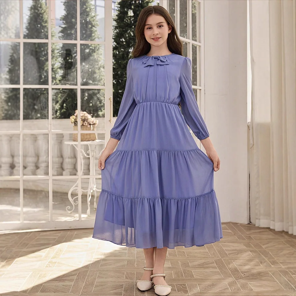 Muslim Kids Girls Chiffon Layer Abaya Maxi Dress Robe Ramadan Eid Djellaba Islamic Children Clothing Arabic Turkey Kaftan Party
Muslim Kids Girls Chiffon Layer Abaya Maxi Dress Robe Ramadan Eid Djellaba Islamic Children Clothing Arabic Turkey Kaftan Party