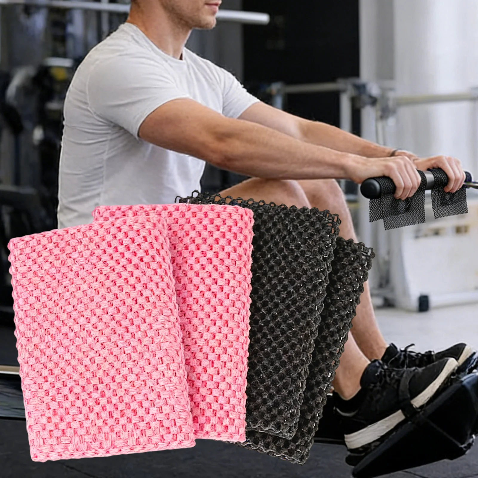 Pilates Reformer Mat 4 Piece Hand Workout Grip Anti Skid Pilates Reformer Mat For Yoga Pull Ups Gym Exercise Unisex Free Weights
Pilates Reformer Mat 4 Piece Hand Workout Grip Anti Skid Pilates Reformer Mat For Yoga Pull Ups Gym Exercise Unisex Free Weights