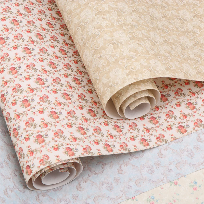 43*100cm 1/6 1/12 Dollhouse Printed Wall Paper Floor Covering Doll Home Background Sticker Decor Micro Scene Construction Props
43*100cm 1/6 1/12 Dollhouse Printed Wall Paper Floor Covering Doll Home Background Sticker Decor Micro Scene Construction Props