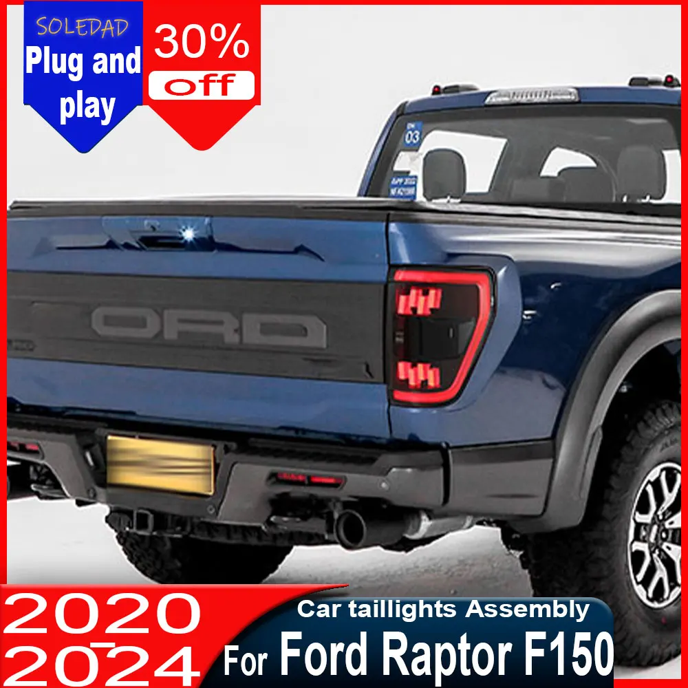 Car taillight for Ford Raptor F150 2022 2023 2024 2025 assembly modified with LED driving lights brake lights turn signals
Car taillight for Ford Raptor F150 2022 2023 2024 2025 assembly modified with LED driving lights brake lights turn signals