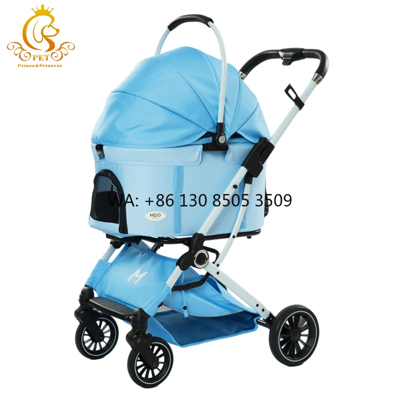 3 in 1 Detachable Waterproof Comfortable Lightweight Pink Cat Dog Pet Stroller with 4-Wheel Foldable Design
3 in 1 Detachable Waterproof Comfortable Lightweight Pink Cat Dog Pet Stroller with 4-Wheel Foldable Design