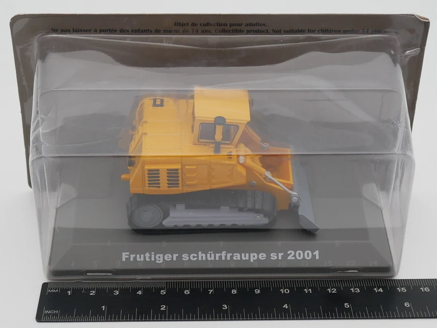 Diecast IXO 1:72 Scale Frutiger Schurfraupe SR 2001 Crawler Loader Construction Machinery Alloy Car Model Collectible Toy Gift
Diecast IXO 1:72 Scale Frutiger Schurfraupe SR 2001 Crawler Loader Construction Machinery Alloy Car Model Collectible Toy Gift