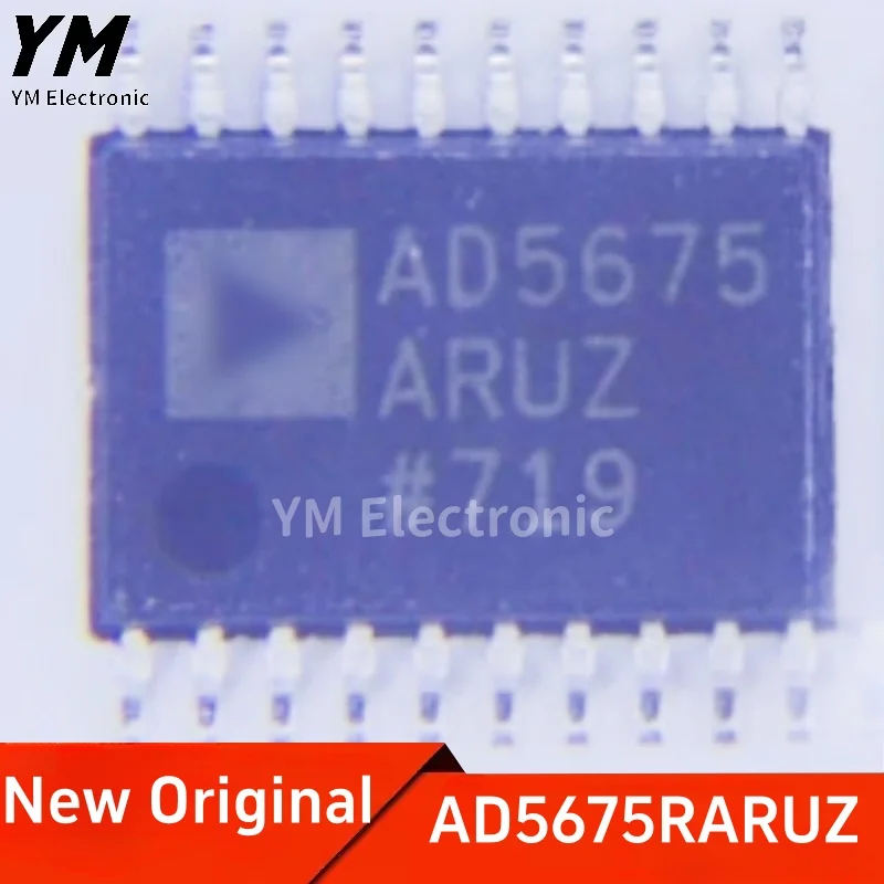 New Original AD5675RARUZ AD5675RARUZ-REEL7 TSSOP-20 Digital to analog conversion chip DAC
New Original AD5675RARUZ AD5675RARUZ-REEL7 TSSOP-20 Digital to analog conversion chip DAC