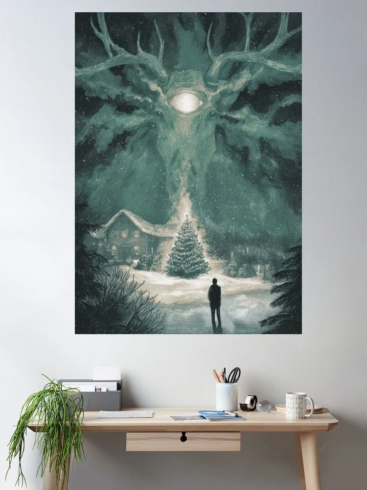 Winter Solstice Apparition Surreal Painting Canvas POSTER ,Home Decor Wall art painting
Winter Solstice Apparition Surreal Painting Canvas POSTER ,Home Decor Wall art painting