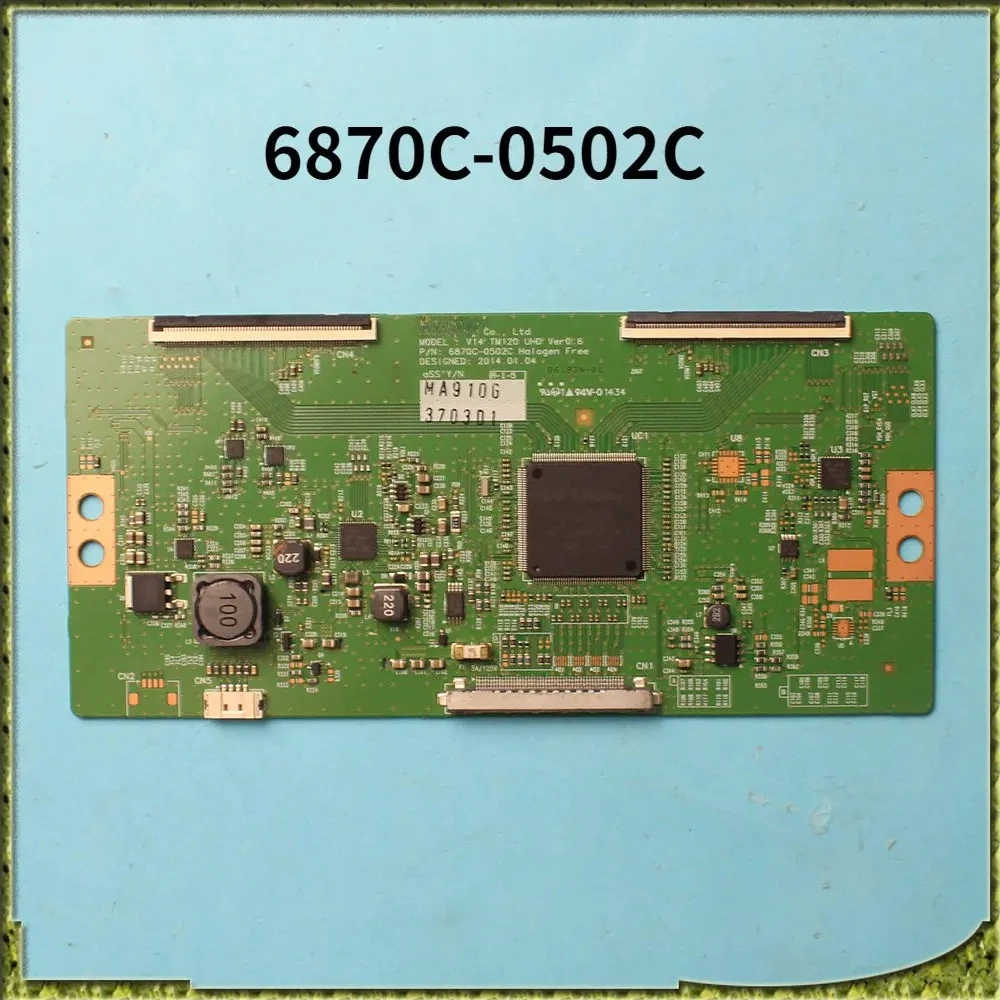 6870C-0502C V14 TM120UHD Ver0.6 T-CON Карта для 42/49/55-дюймового телевизора Профессиональная тестовая плата 6870C 0502C V14TM120UHD
6870C-0502C V14 TM120UHD Ver0.6 T-CON Карта для 42/49/55-дюймового телевизора Профессиональная тестовая плата 6870C 0502C V14TM120UHD