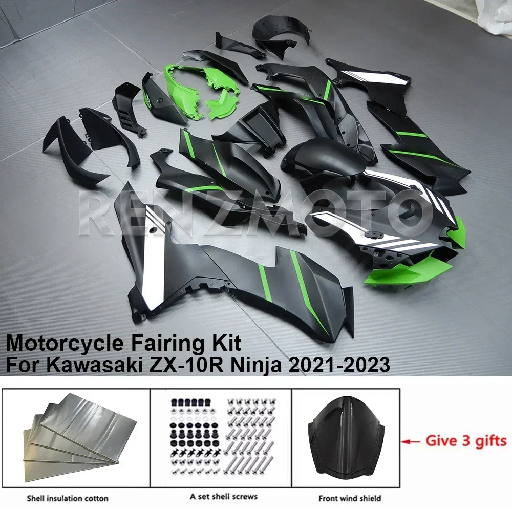 Аксессуары для мотоцикла, комплект обтекателей из пластика для Kawasaki ZX 10R Ninja 2021-2023
Аксессуары для мотоцикла, комплект обтекателей из пластика для Kawasaki ZX 10R Ninja 2021-2023