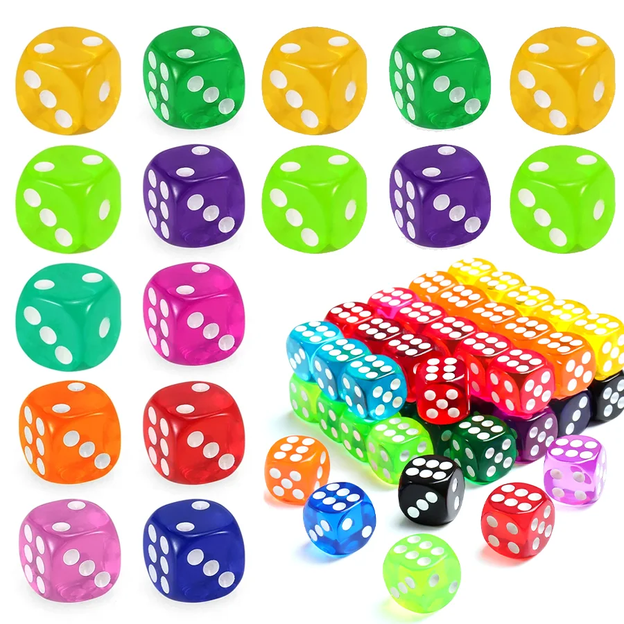 10/50 шт. прозрачных акриловых игральных костей 14 мм для интерактивных игр, вечеринок, встреч с друзьями и семьей, настольных игр, XJM
10/50 шт. прозрачных акриловых игральных костей 14 мм для интерактивных игр, вечеринок, встреч с друзьями и семьей, настольных игр, XJM