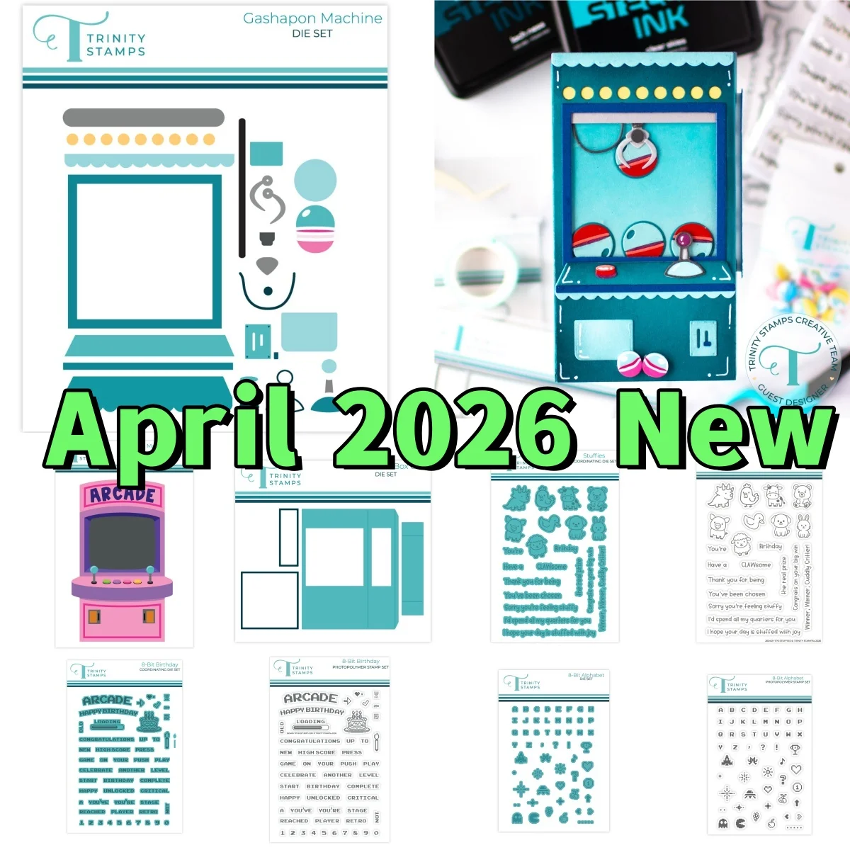 Gashapon Machine Birthday Metal Cutting Dies Clear Stamps for DIY Scrapbook Craft Decoration Embossing Template April 2026 New
Gashapon Machine Birthday Metal Cutting Dies Clear Stamps for DIY Scrapbook Craft Decoration Embossing Template April 2026 New