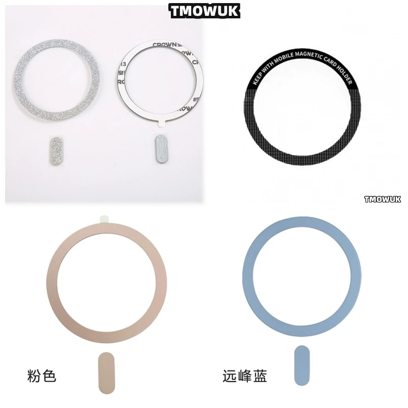 For IPhone 13 14 15 16 Pro Max Plus Mini For Magsafe - Fashionable Magnetic Metal Plate Ring Sticker For Wireless Charging
For IPhone 13 14 15 16 Pro Max Plus Mini For Magsafe - Fashionable Magnetic Metal Plate Ring Sticker For Wireless Charging