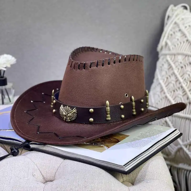 Western Cowboy For Men Women, Spring And Summer Outdoor Travel, Protection, Sun Shading, Mountain Climbing Tibetan Couple's Top
Western Cowboy For Men Women, Spring And Summer Outdoor Travel, Protection, Sun Shading, Mountain Climbing Tibetan Couple's Top
