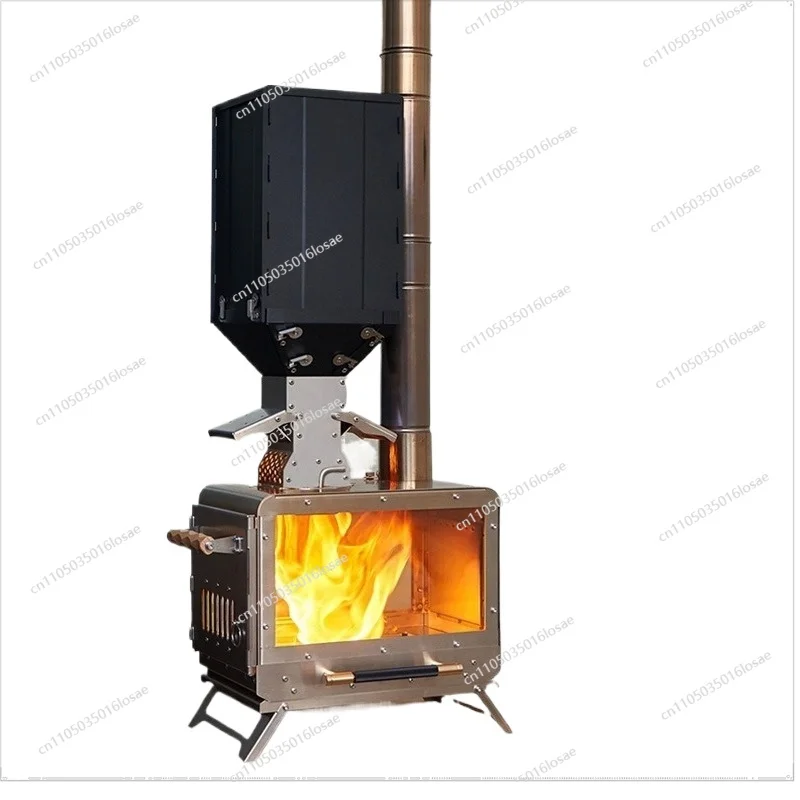 Firewood Pellet Furnace Stainless Steel Incinerator Heating Tent Outdoor Camping Furnace with Chimney
Firewood Pellet Furnace Stainless Steel Incinerator Heating Tent Outdoor Camping Furnace with Chimney