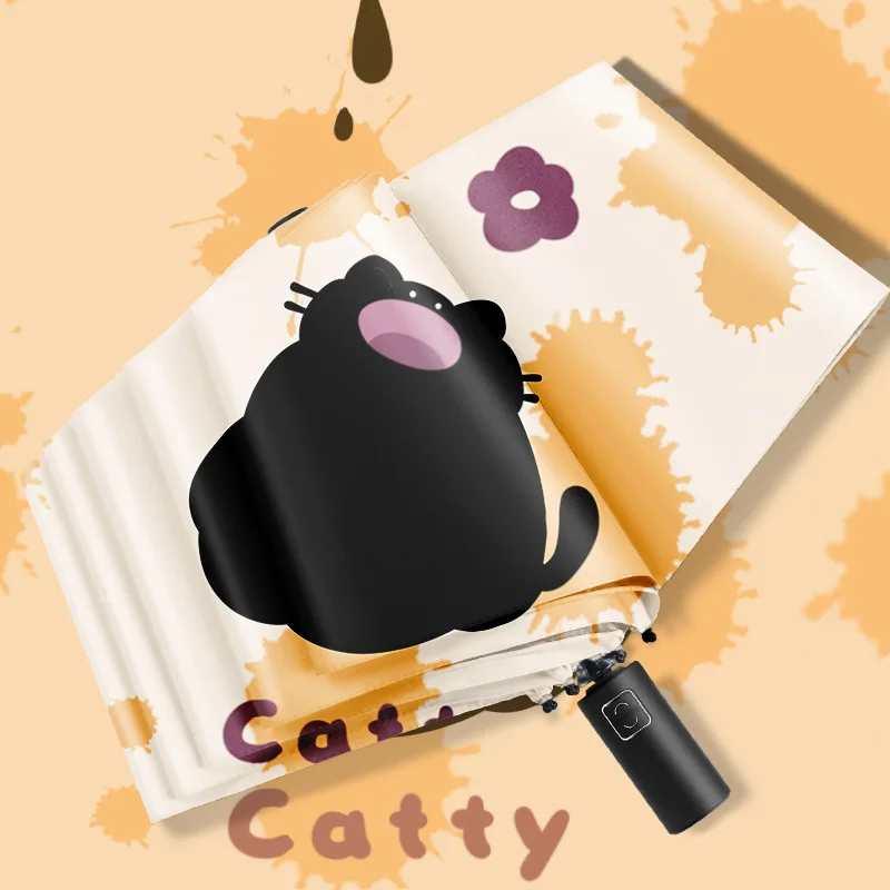 Umbrellas Cat Cartoon Printed Fresh Foldable Rain and Sun Umbrella Waterproof Sunscreen Student UV Protection Portable Rain Gear
Umbrellas Cat Cartoon Printed Fresh Foldable Rain and Sun Umbrella Waterproof Sunscreen Student UV Protection Portable Rain Gear