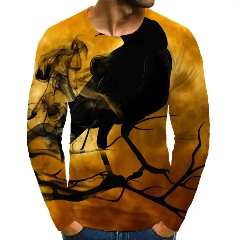Men's Spring And Autumn Fashion Street Animal Personality O Collar Long Sleeve Large Size 3d Printing Loose Fun Casual Clothing
Men's Spring And Autumn Fashion Street Animal Personality O Collar Long Sleeve Large Size 3d Printing Loose Fun Casual Clothing
