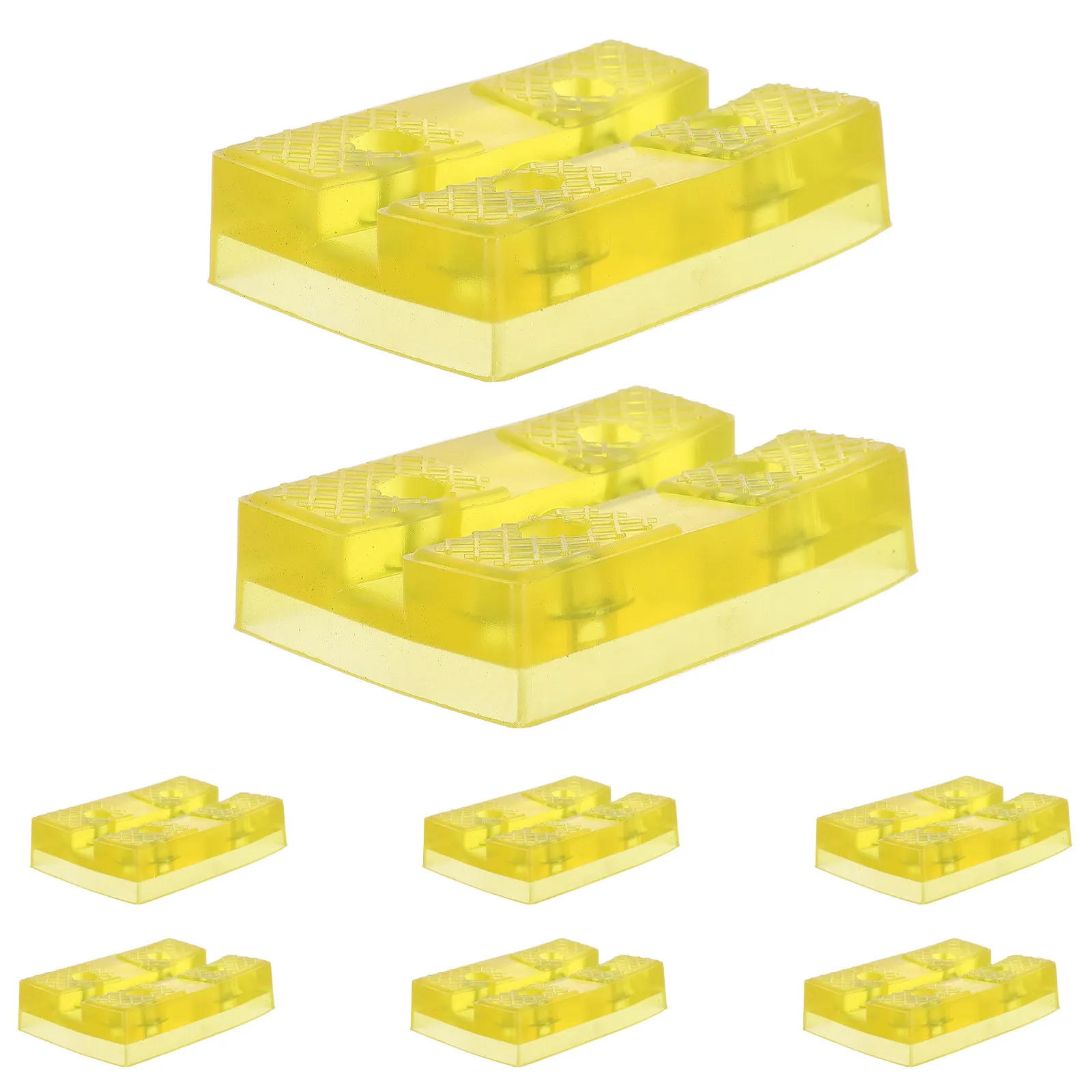 8Pcs Heavy-Duty Rubber Floor Jack Pads for Cars Non Slip Automotive Lift Accessories Vehicle Support Pads Workshop
8Pcs Heavy-Duty Rubber Floor Jack Pads for Cars Non Slip Automotive Lift Accessories Vehicle Support Pads Workshop