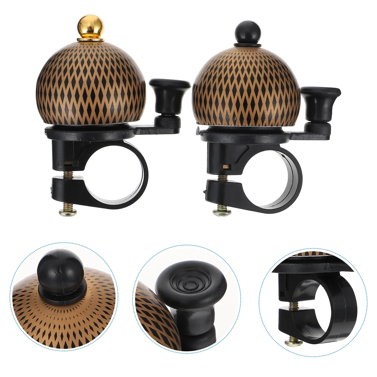 2 Pcs Car Bell Horn Cycling Accessory Versatile Bike Mountain Trumpet Metal Aluminum Alloy Professional Classic Folding
2 Pcs Car Bell Horn Cycling Accessory Versatile Bike Mountain Trumpet Metal Aluminum Alloy Professional Classic Folding