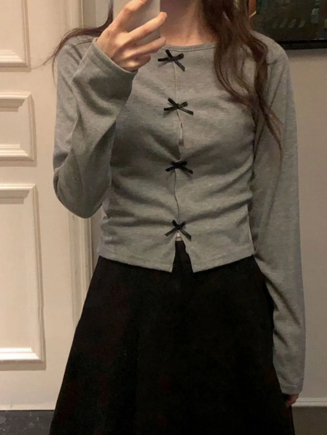 SEI Ранняя весна, винтажная футболка с милым узлом, цветная утягивающая универсальная длинная футболка Sve Base irt
SEI Ранняя весна, винтажная футболка с милым узлом, цветная утягивающая универсальная длинная футболка Sve Base irt