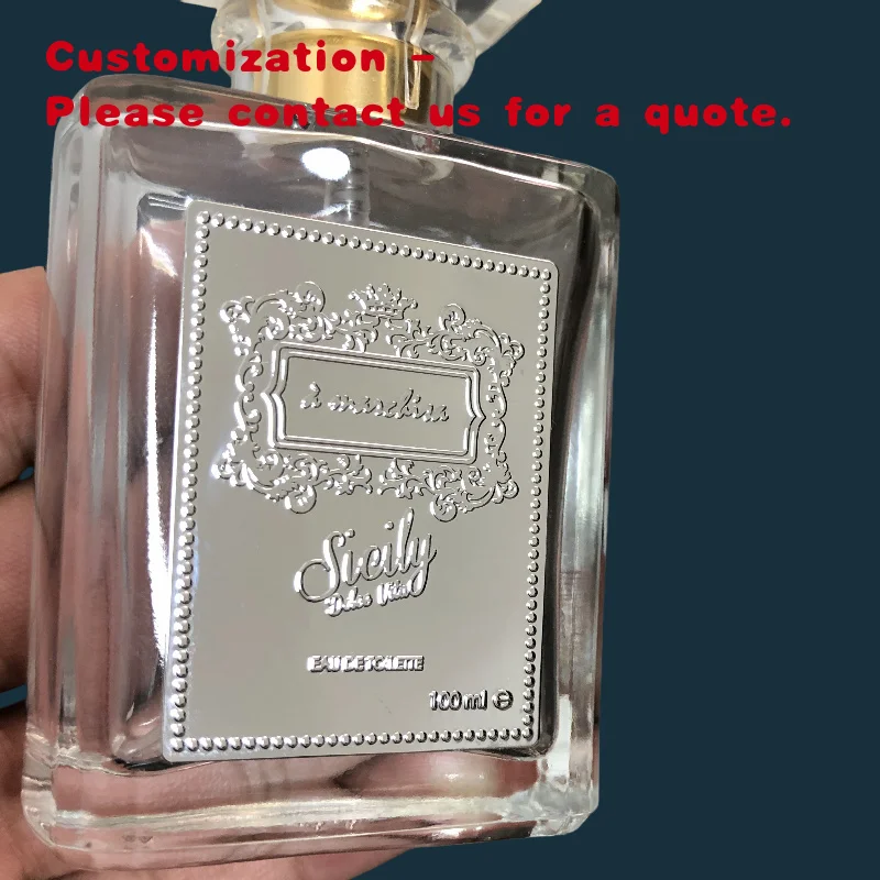 custom.Metal Label Personalized Stickers, Waterproof Transparent Transfer Metal Stickers, Perfume Bottle Raised Label Stick
custom.Metal Label Personalized Stickers, Waterproof Transparent Transfer Metal Stickers, Perfume Bottle Raised Label Stick